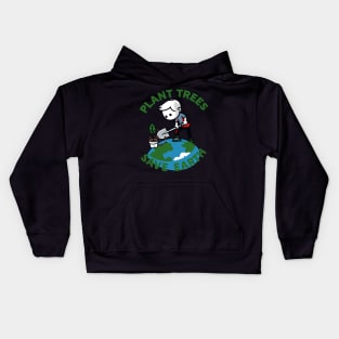 Global Greening: Grow Green Kids Hoodie